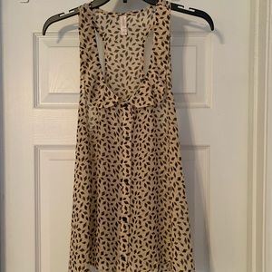 Sheer women’s t-back blouse